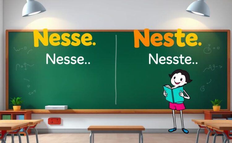  Nesse ou Neste: Qual a forma correta de usar?