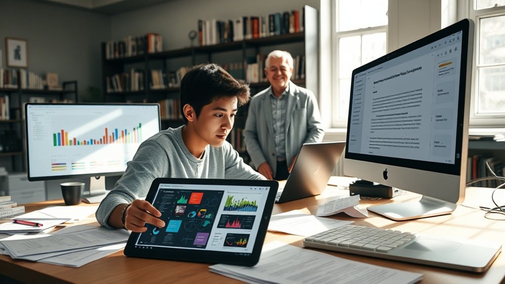 eficiência aumentada por IA na redação de teses