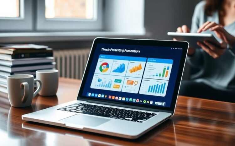  Eduotec: Slides de apresentação de tese prontos gerados por IA