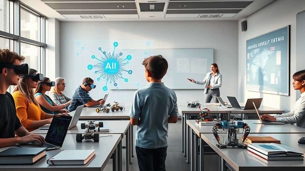 a IA transformando ambientes educacionais