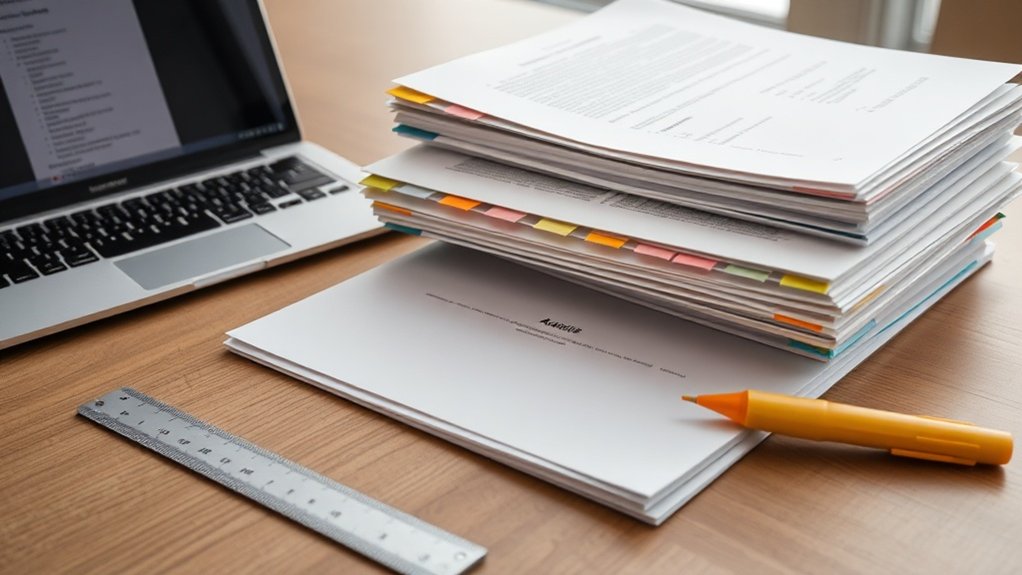 lista de verificação de conformidade com a formatação institucional