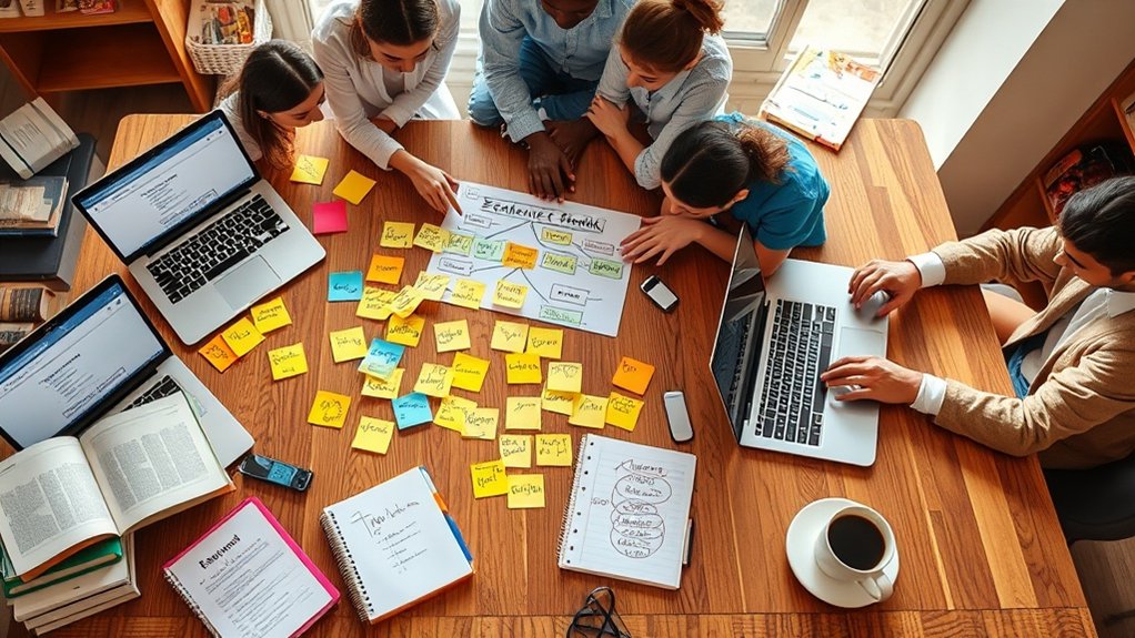brainstorming e refinamento de palavras-chave