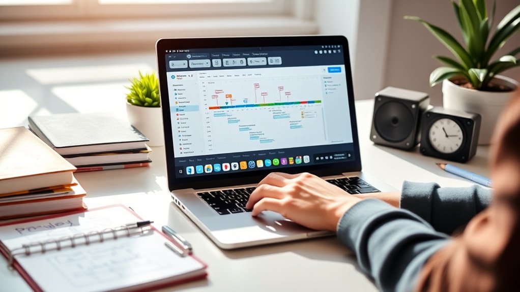 etapas de configuração de agendamento do tcc