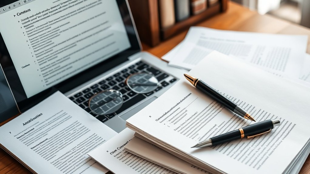 Diretrizes de paginação para documentos acadêmicos