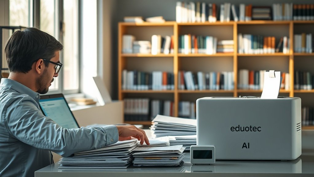 preparação de material acadêmico assistida por IA