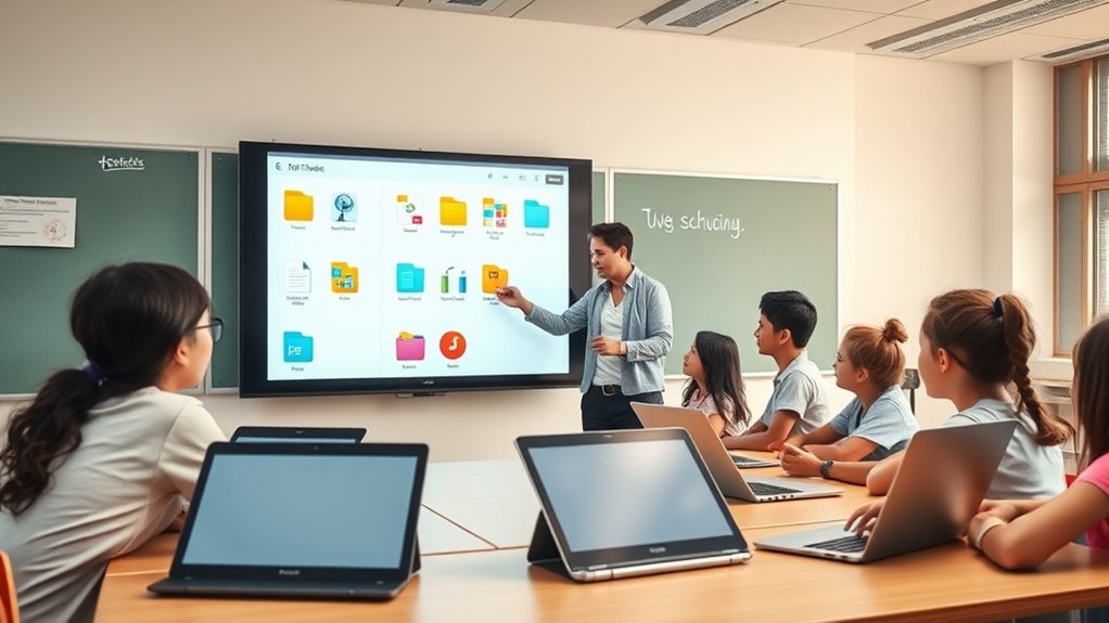 organização aprimorada por IA para educadores