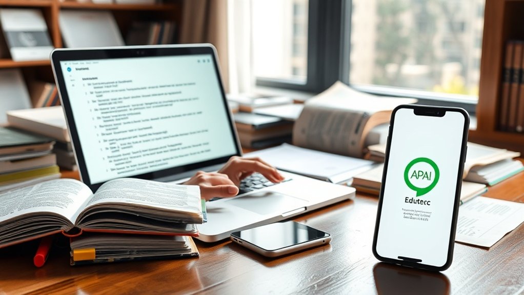 criação de bibliografia em APA com inteligência artificial