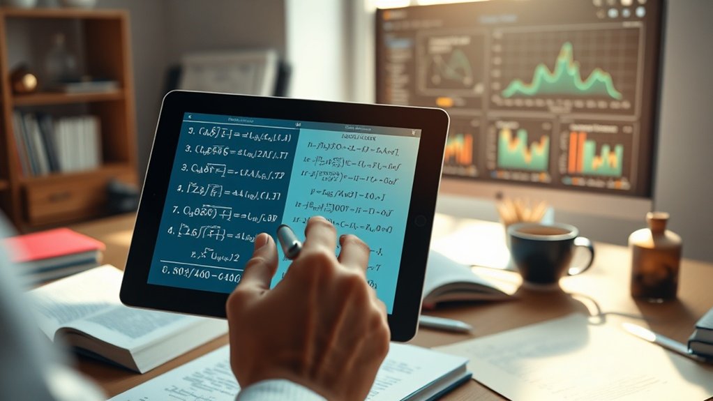benefícios da numeração automática de equações
