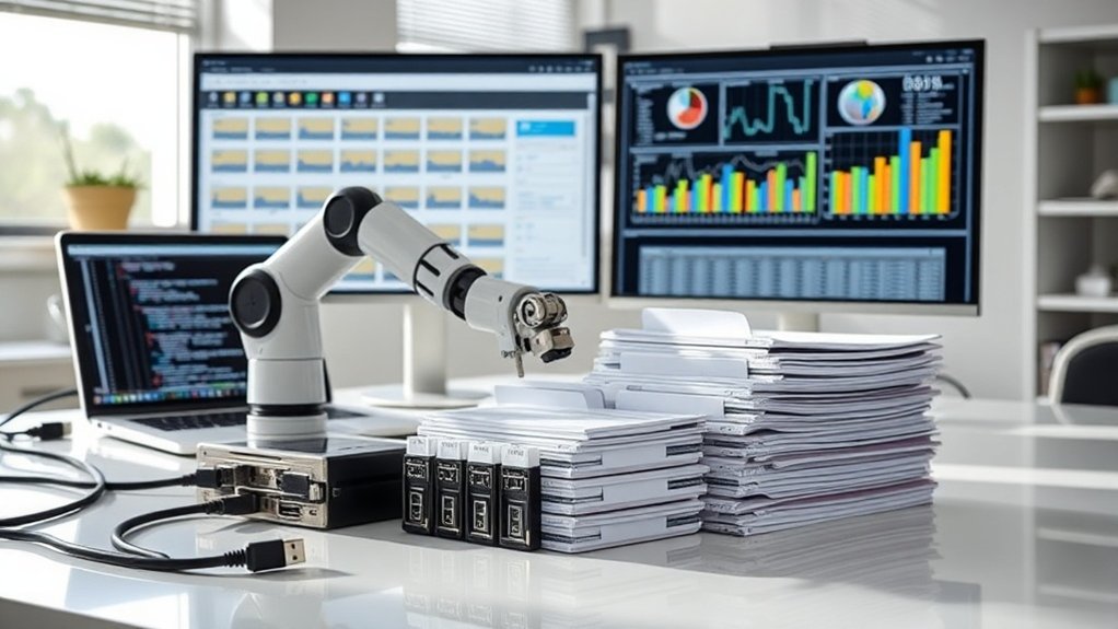 eficiência na preparação automatizada de repositórios