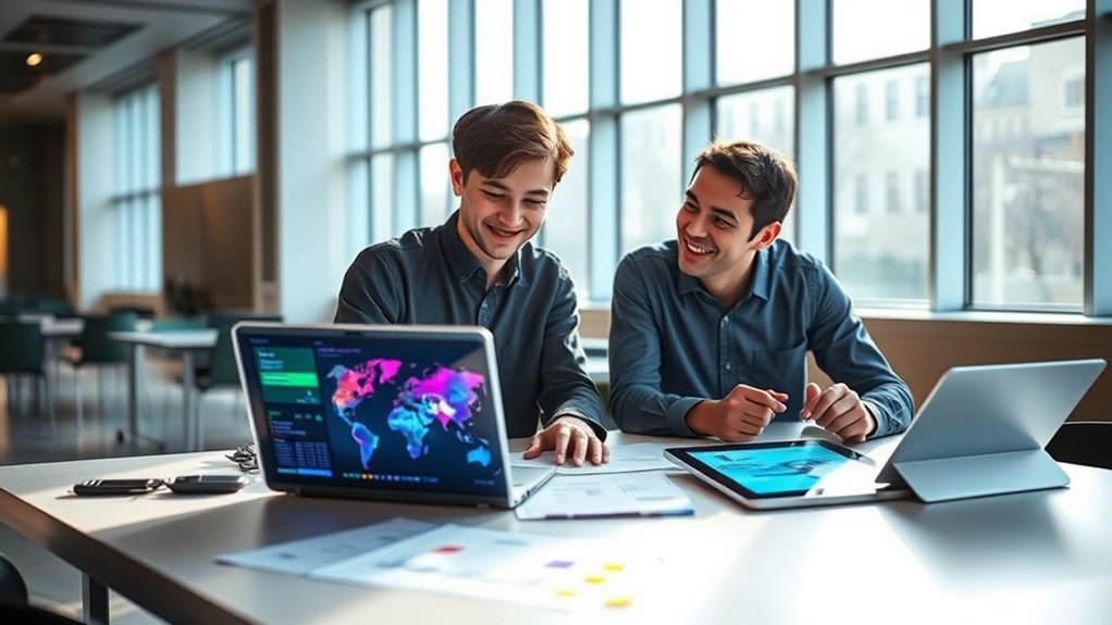 colaboração entre mentor e estudante