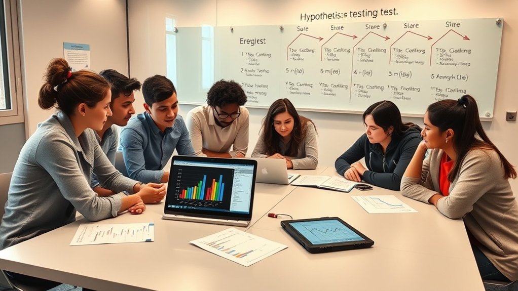 principais etapas do teste de hipóteses