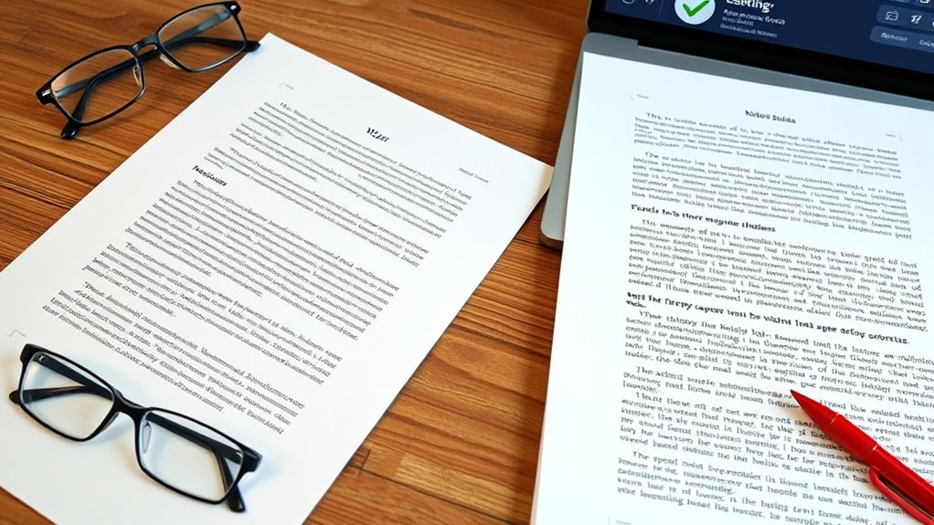 Margens incorretas afetam as notas