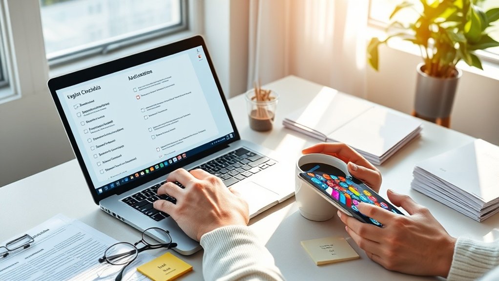 maximizar os benefícios das listas de verificação automatizadas