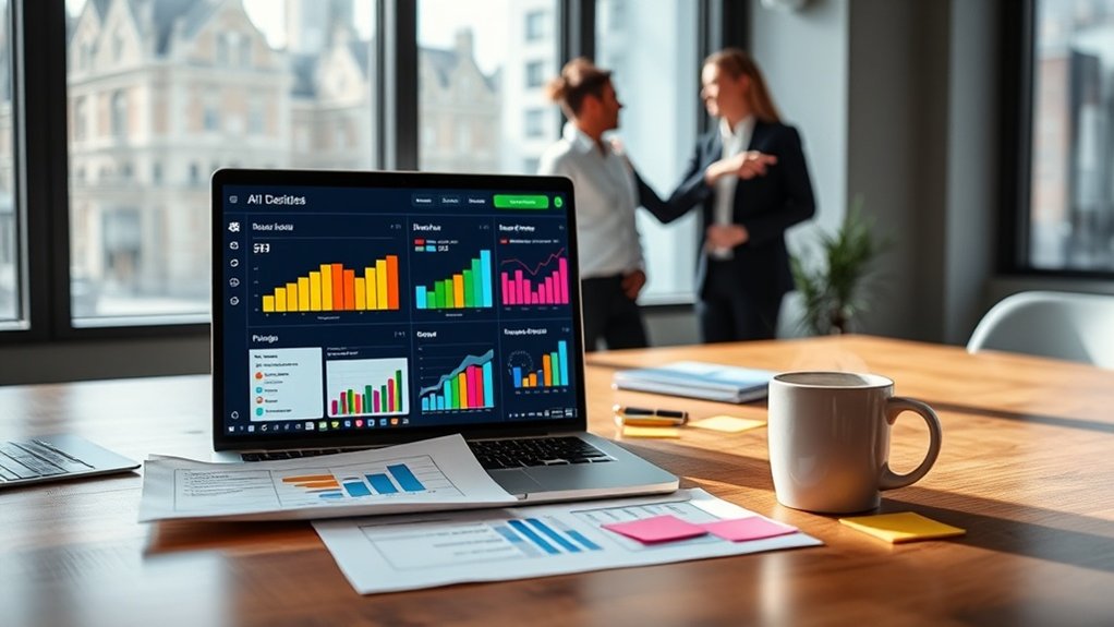 acompanhamento de progresso e comunicação