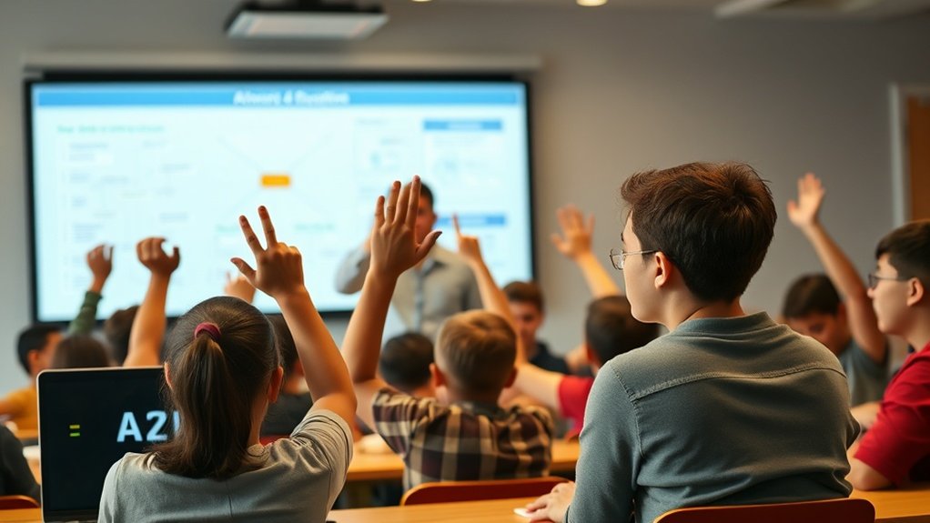 esclarecimento de dúvidas dos alunos em tempo real