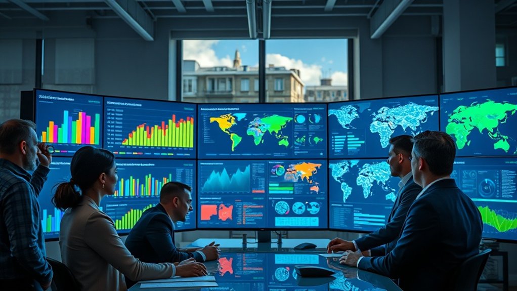 aplicações de visualização de dados do mundo real