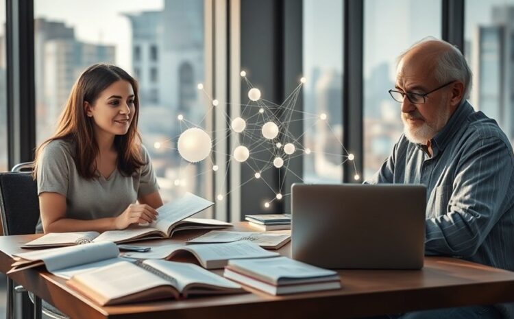  O que é o quadro teórico e como a Eduotec AI conecta autores