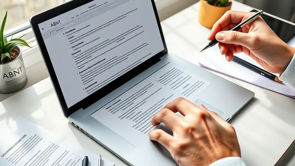 conformidade ABNT para TCC