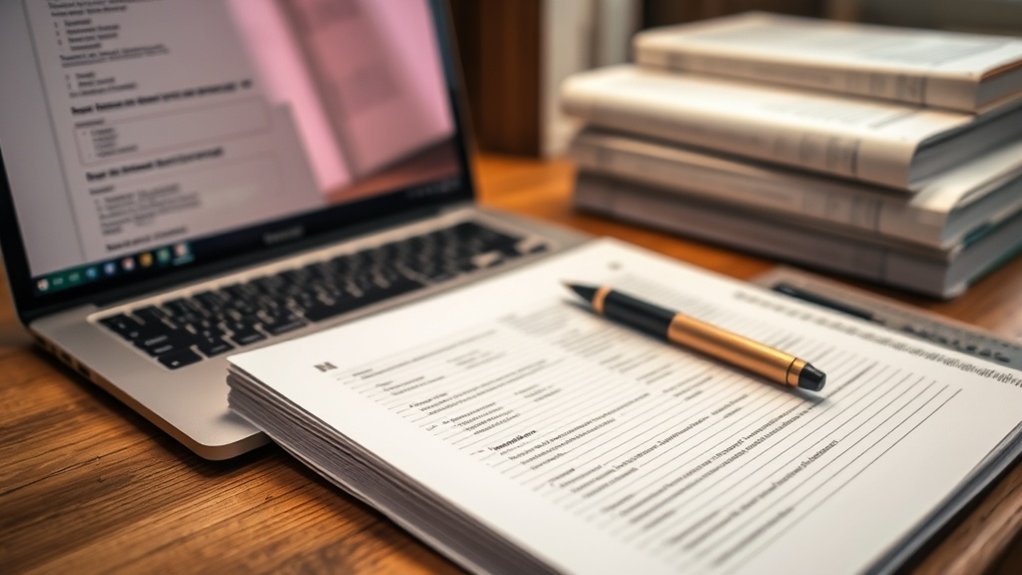 opções de personalização de formatação acadêmica