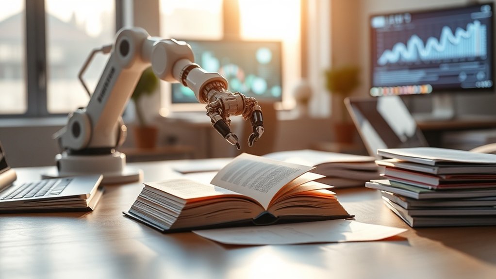 benefícios da automação da produção acadêmica