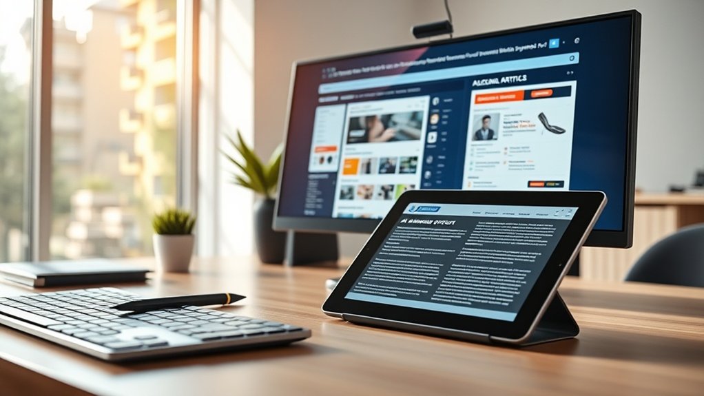 ferramentas de geração de conteúdo por IA