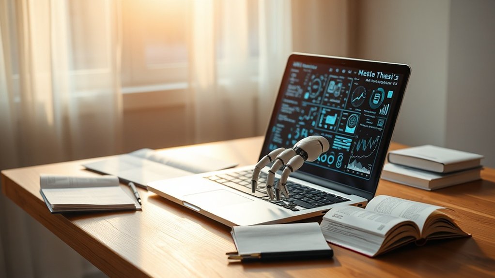 a IA simplifica a geração de teses