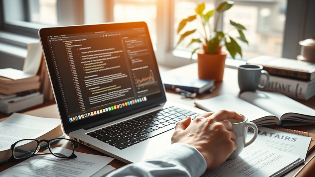 eficiência do fluxo de trabalho acadêmico automatizado
