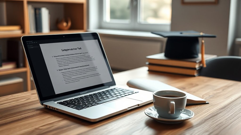 dissertação de graduação online automatizada