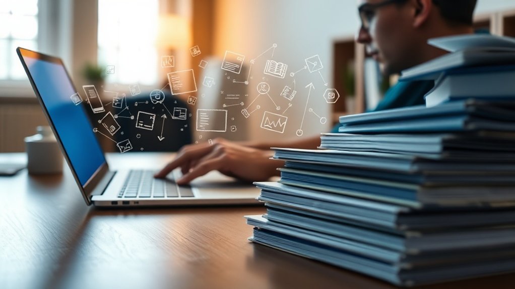 eficiência da geração automatizada de teses