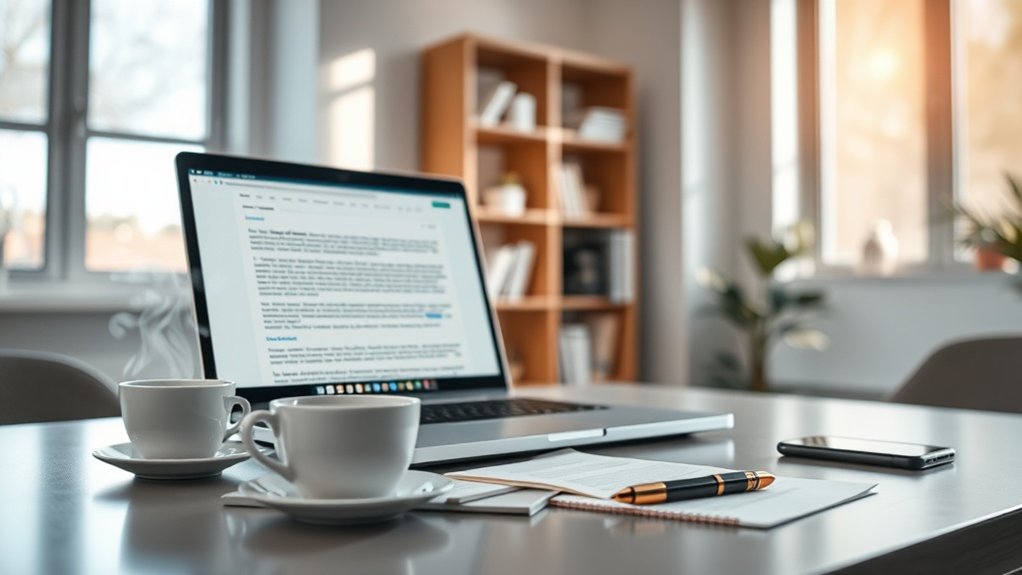 a escrita automatizada aumenta a eficiência