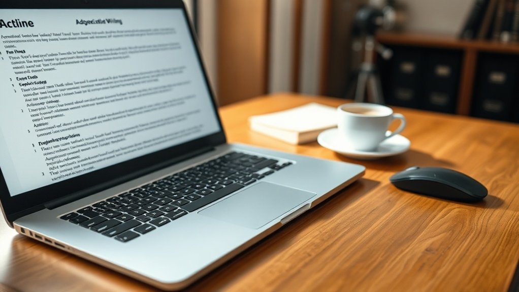 recursos de ferramenta de escrita automatizada