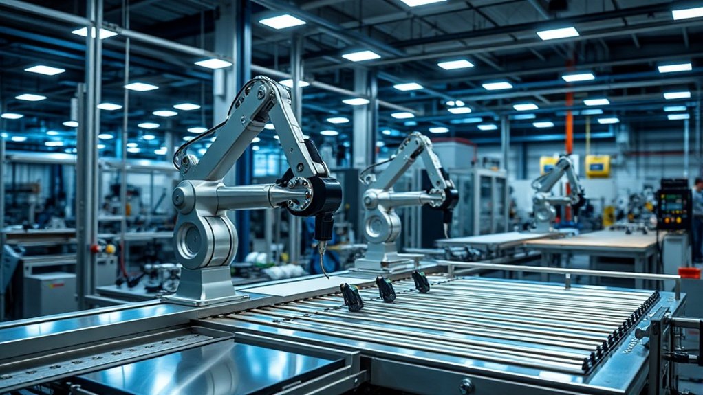 a automação melhora a eficiência da indústria