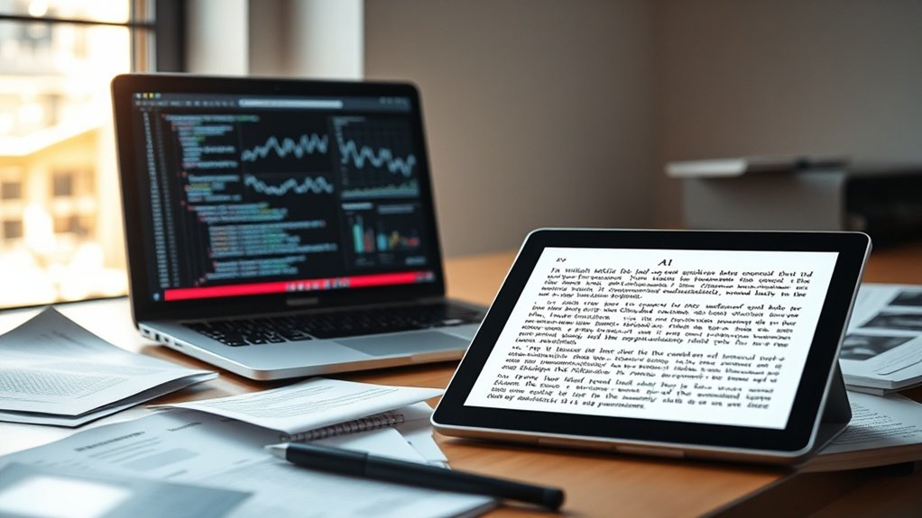 Desafios dos artigos gerados por IA