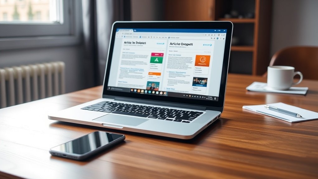 software de geração de artigos comparativos