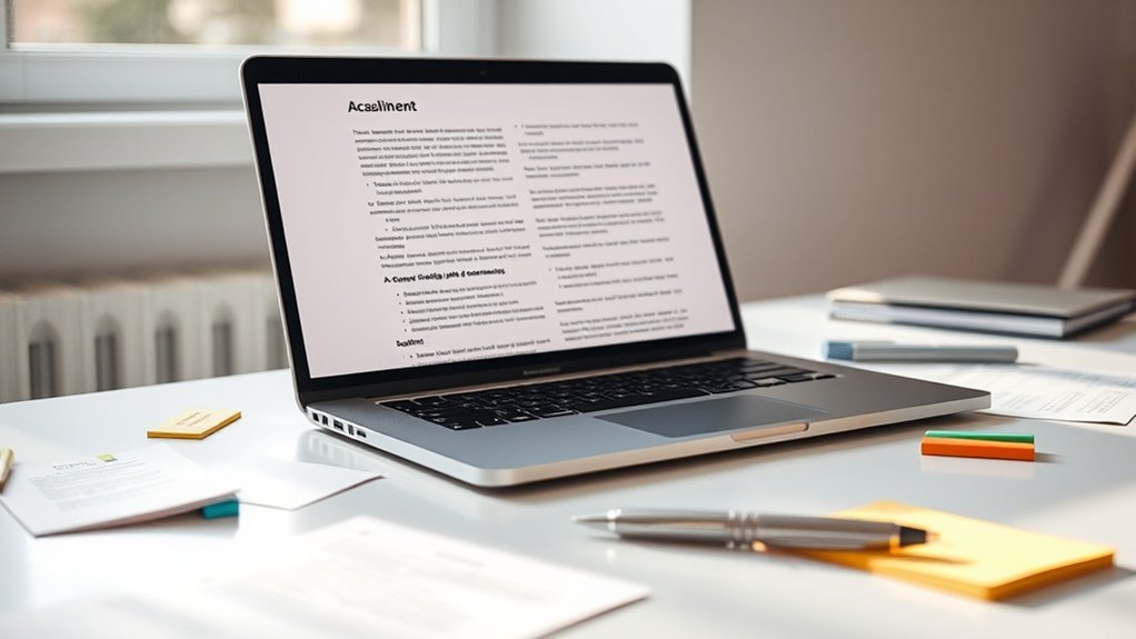 formatação consistente melhora o profissionalismo