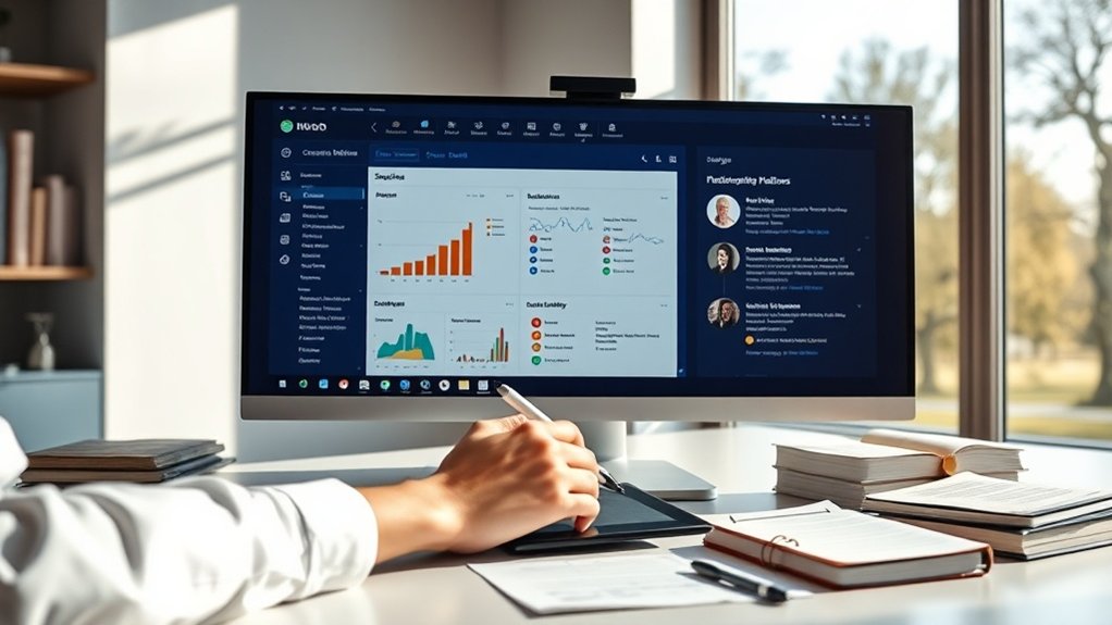 plataforma digital de monografias funcionalidades