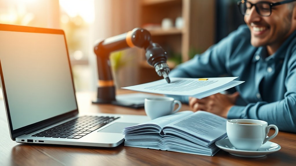 criação automatizada eficiente de teses