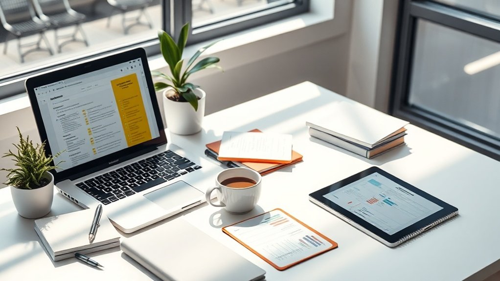 organização eficiente de material de pesquisa