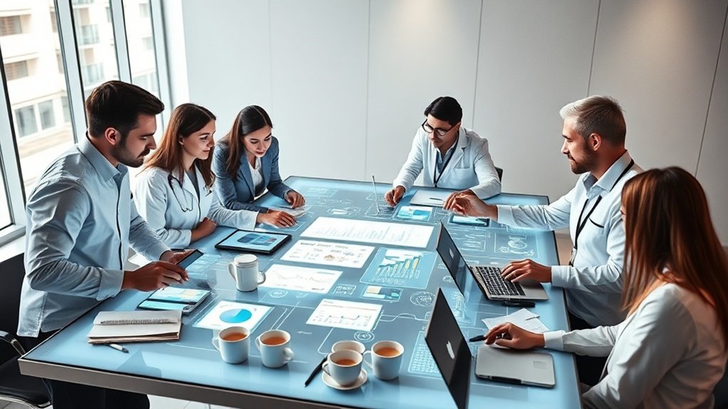 colaboração aprimorada da equipe de pesquisa