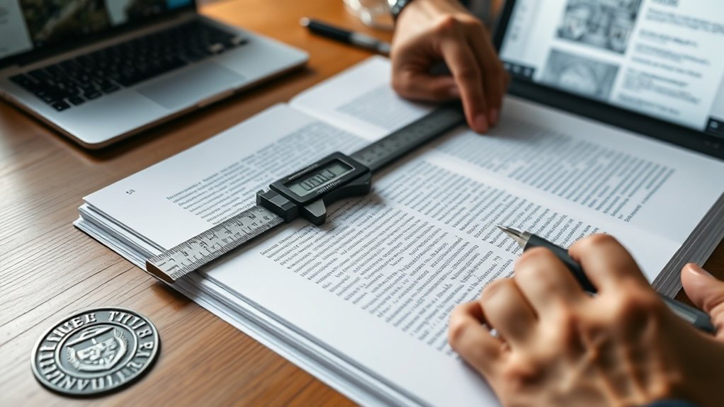 garantindo precisão e consistência