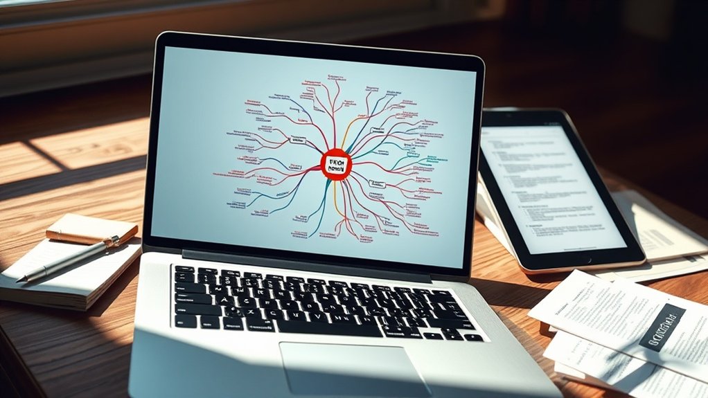 eficiência aprimorada na organização da informação