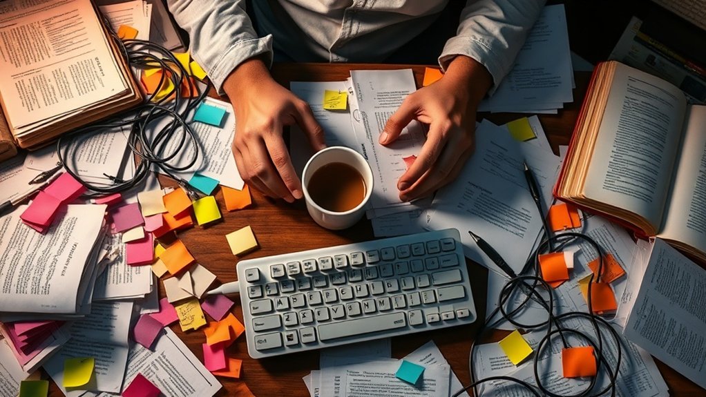 desafios na preparação manual do TCC