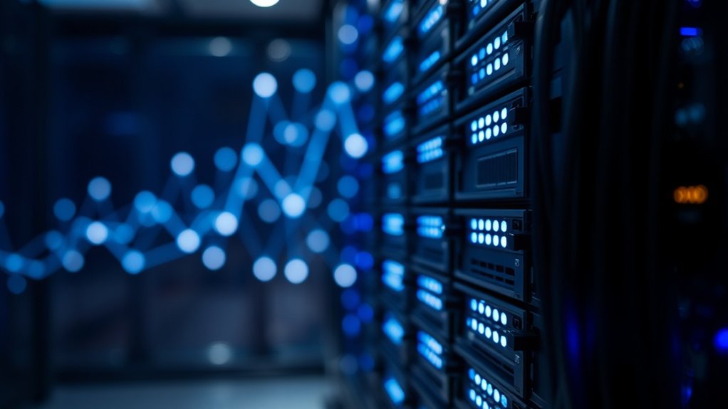 melhoria da latência e da taxa de transferência da rede