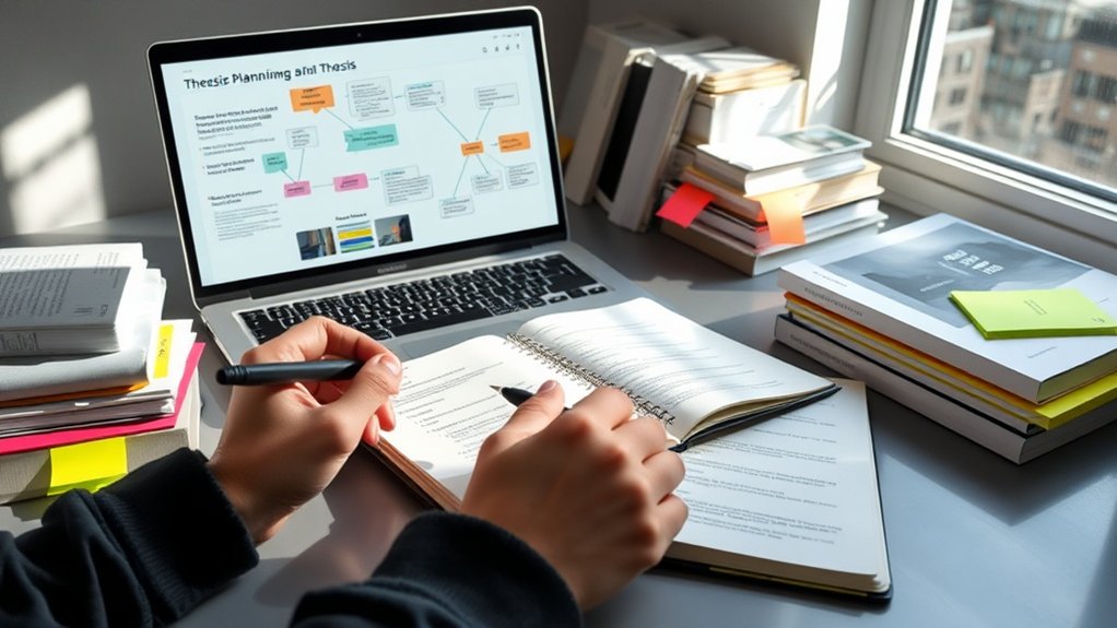 organizando a estrutura da sua tese