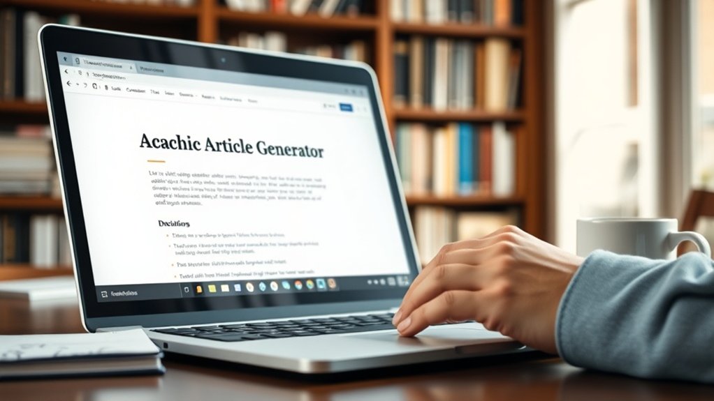 recursos do gerador de artigos de qualidade