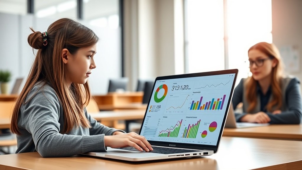 rastreamento do progresso estudantil em tempo real