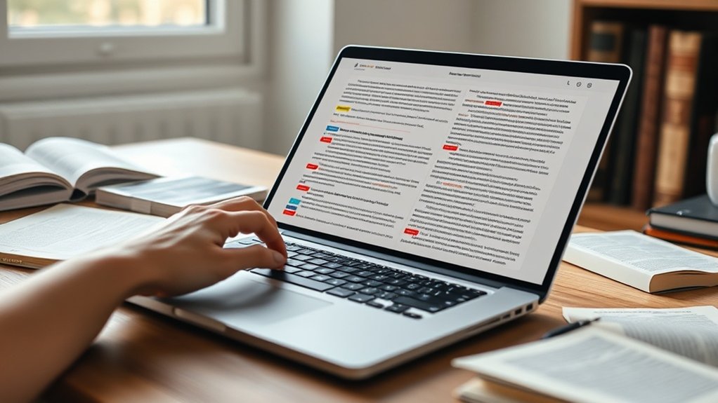 ferramentas de feedback de escrita em tempo real