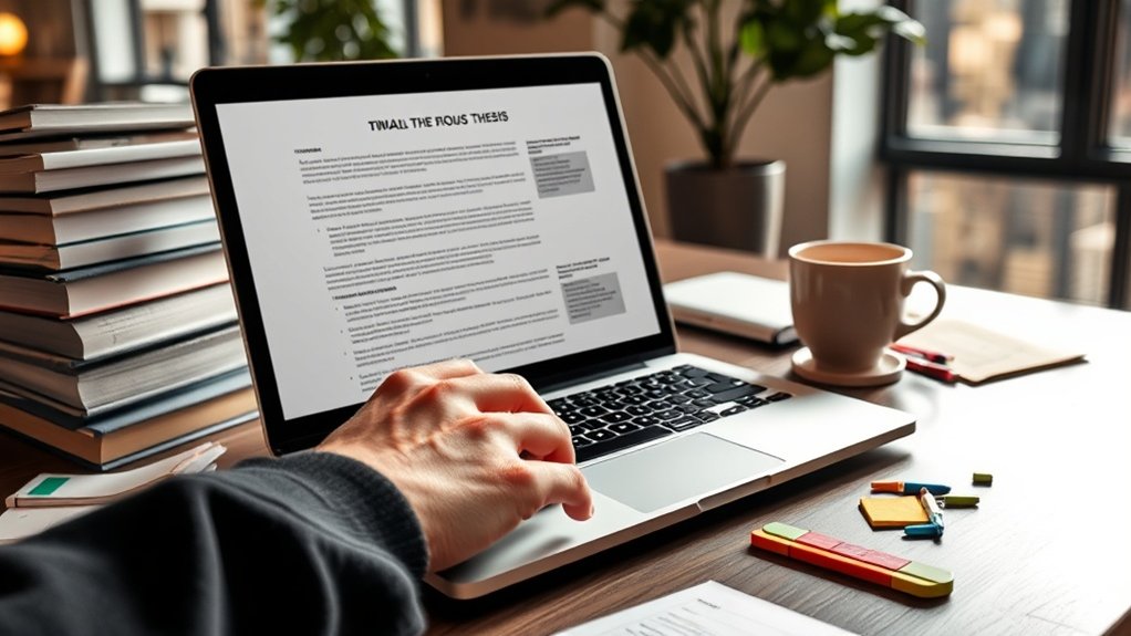 revisar editar preparar submissão