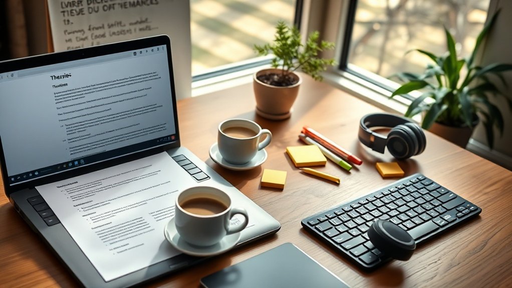 produtividade aprimorada na escrita de teses com tecnologia