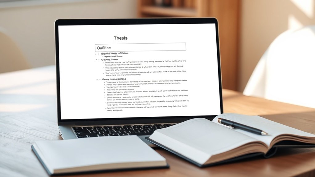 benefícios do gerador de tese delineados